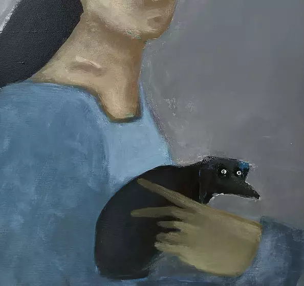 Andrzej Cybura - Dama z jamniczką