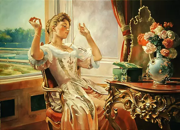 Paweł Wołos - Dama z klejnotami