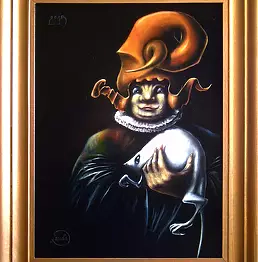 Jacek Lauda - Dama z łasiczką