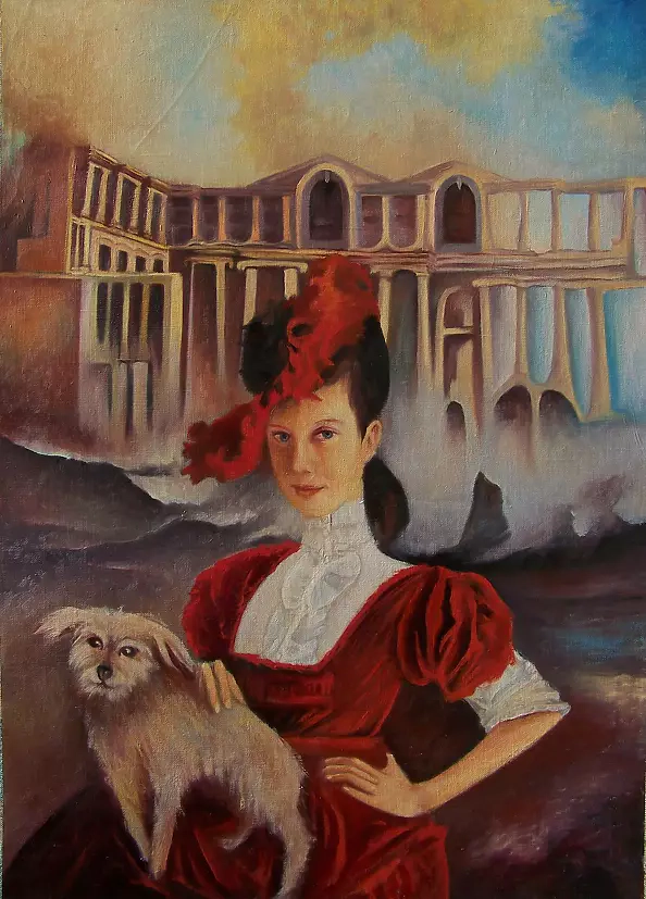 Waldemar Tłuczek - Lady with dog
