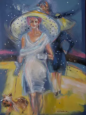 Ilona Kowalik - A lady with york