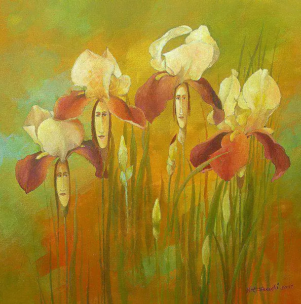 Krzysztof Łozowski - Damy irysów w mieście Łozowsko Wielkie II