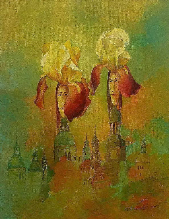 Krzysztof Łozowski - Damy irysów w mieście Łozowsko Wielkie