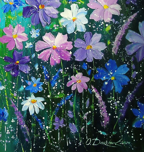 Olha Darchuk - Dance of the morning flowers