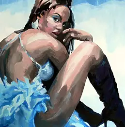 . Ultramaryna - dancer