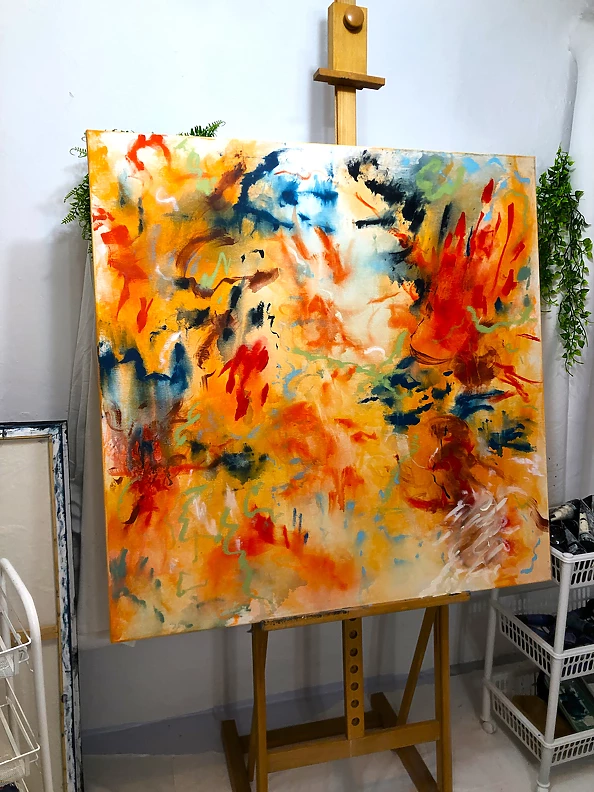 Justyna Mazur - "Dancing Flames"