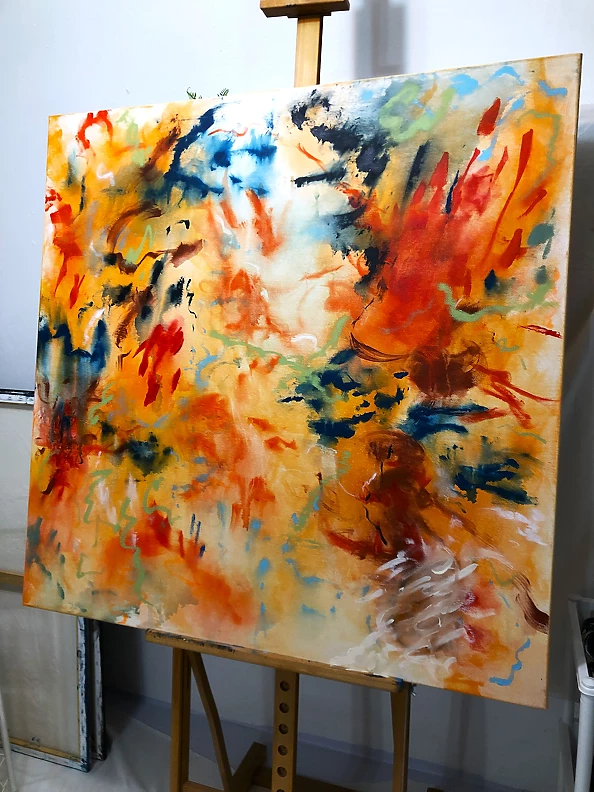 Justyna Mazur - "Dancing Flames"