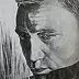 Agnieszka Kurlenda - Daniel Craig rysunek ołówkiem