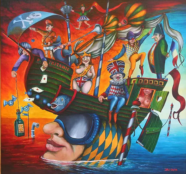 Jacek Lipowczan - Dante`s way to Inferno-sold