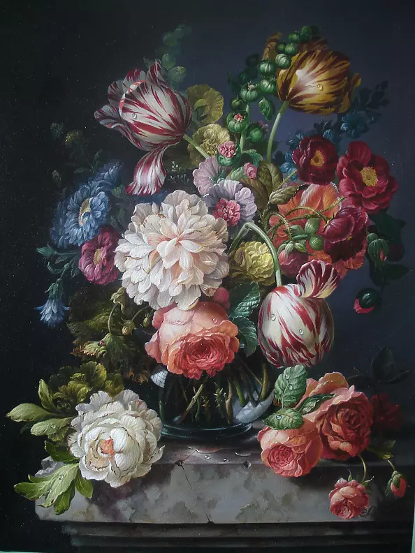 Aleksander Mikhalchyk - Dark still life.