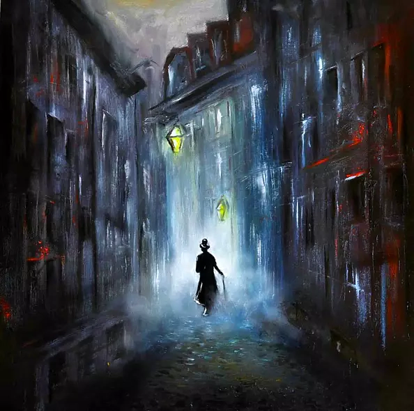 Veronika Bednarova - Dark street