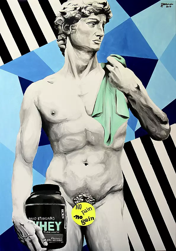 Zuzanna Zu Jankowska - David z siłowni