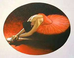   - The death of a swan in red