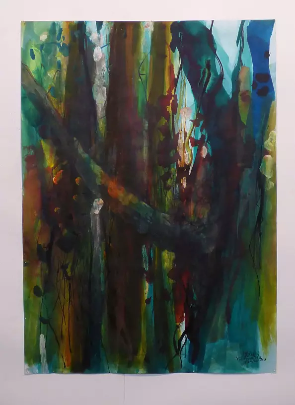 Jerzy Poszepczynski - Dęby - przenikanie