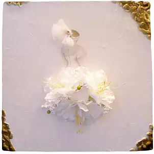   - Decorative 3D (Volume) painting - The Bride