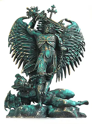   - Decretation Divinorum 6/9  rzeźba  Archangel Michael vs Lucifer Sculpture