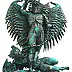 Krzysztof Plonka - Decretation Divinorum 6/9  rzeźba  Archangel Michael vs Lucifer Sculpture
