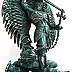Krzysztof Plonka - Decretation Divinorum 6/9  rzeźba  Archangel Michael vs Lucifer Sculpture