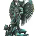 Krzysztof Plonka - Decretation Divinorum 6/9  rzeźba  Archangel Michael vs Lucifer Sculpture