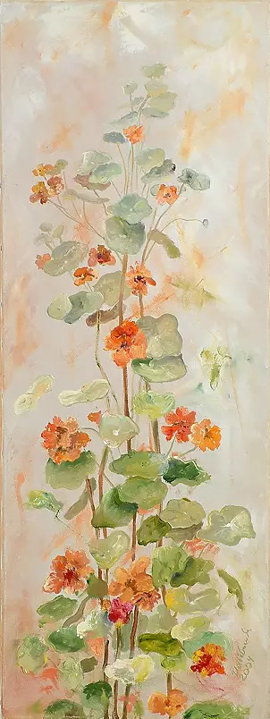 Urszula Nieborak - nasturtiums delicate