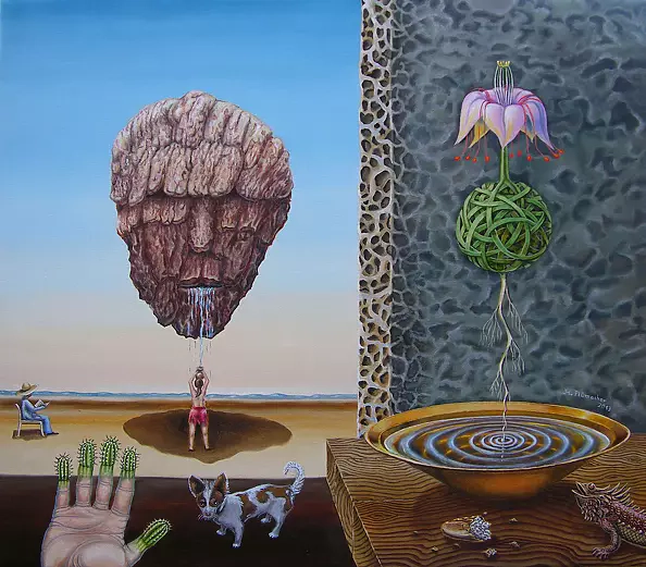 Helmut Pluemacher - Der Brunnen in der Wüste