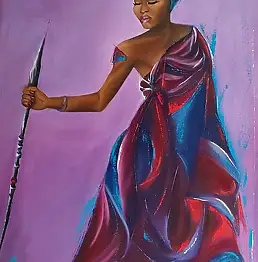 Aneta Majcher, „Wüstenherz“, Ölbild - Leinwand, 60 x 80