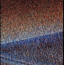 Marek Chomczyk, Deszcz, Obraz akrylowy - płótno, 100 x 150