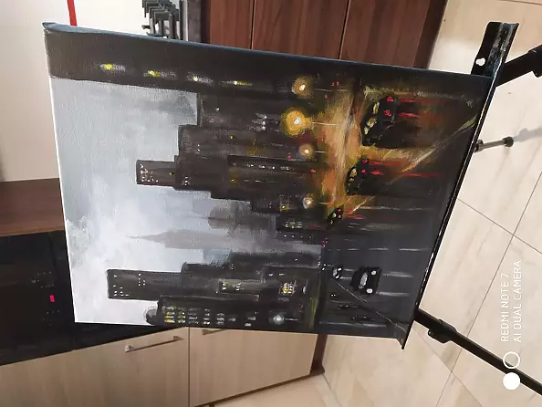 Ryszard Niedźwiedzki - Rainy night