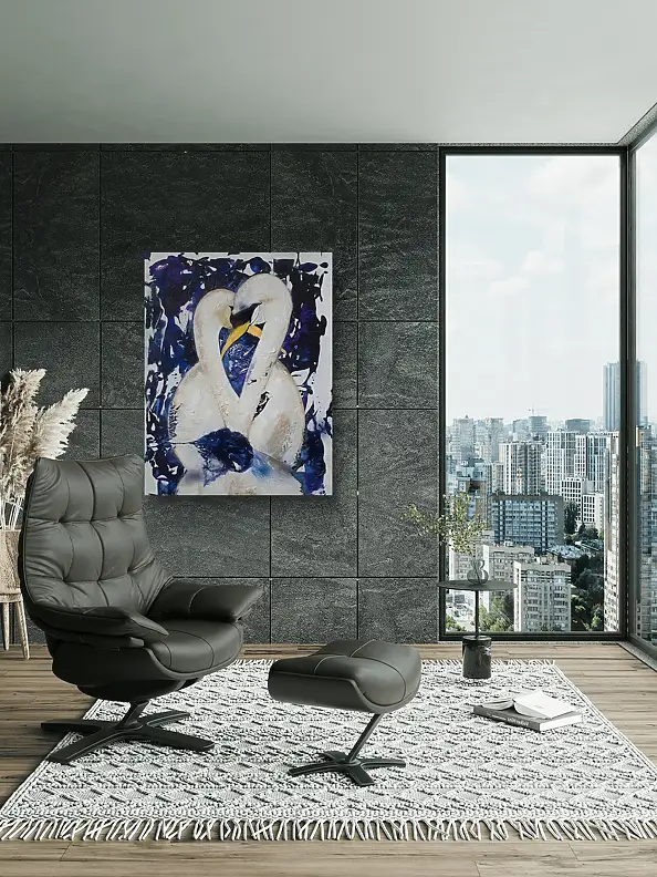 Ewa Mościszko, Devotion, Obraz akrylowy - płótno, 55 x 75