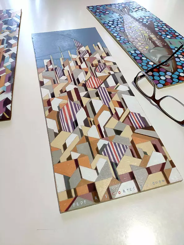 federico cortese - Diagram of a city