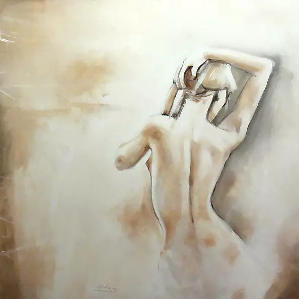 Rolf Stocker - Die Badende