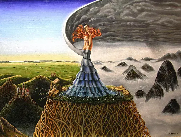 Helmut Pluemacher - Die Regentänzerin