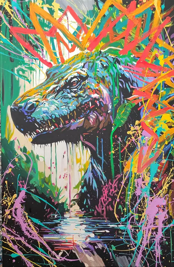 Emma Chodorowska - dinosaur