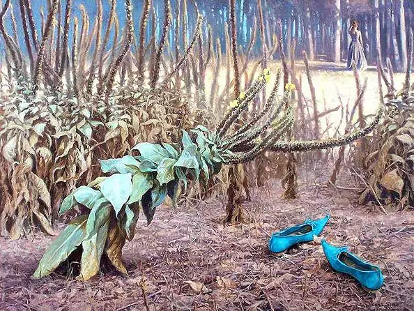 Joanna Sierko Filipowska - "Abandoned shoes of Florence"