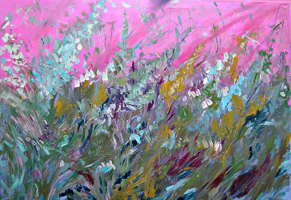 Dorota Iwona Kaminska - Dytyramb natury II -symfonia w różu