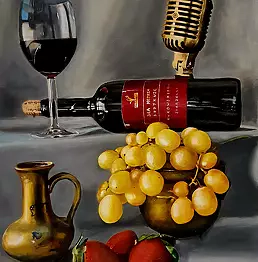 Piotr Starzecki - For my Master - still life