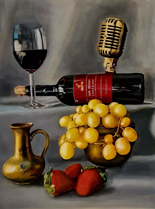 Piotr Starzecki - Dla mojego Mistrza - martwa natura