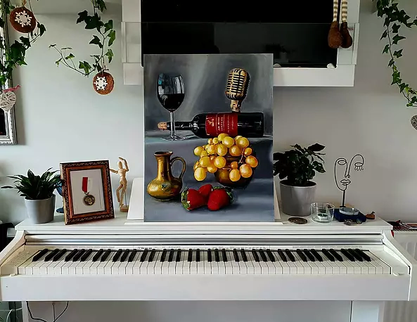 Piotr Starzecki - Dla mojego Mistrza - martwa natura