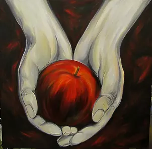   - Hands - apple