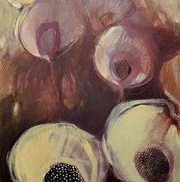 Agnieszka Wróbel, одуванчик, Масляная картина - холст, 60 x 80