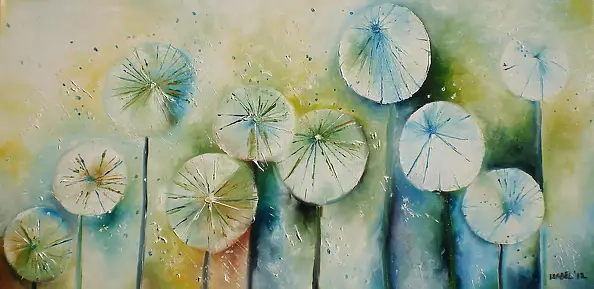 Izabela Łupińska - dandelions