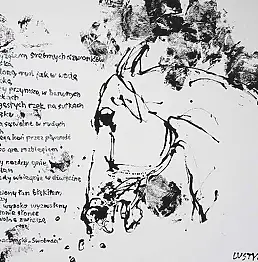 Bogusław Lustyk, Бачиньскому, Акрилова картина - холст, 120 x 100