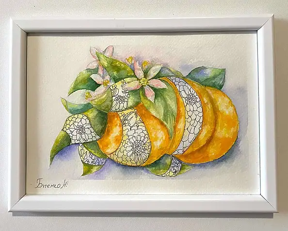 Natalia Butenko, Доброта, Akwarele, Techniki mieszane - papier, 21 x 15