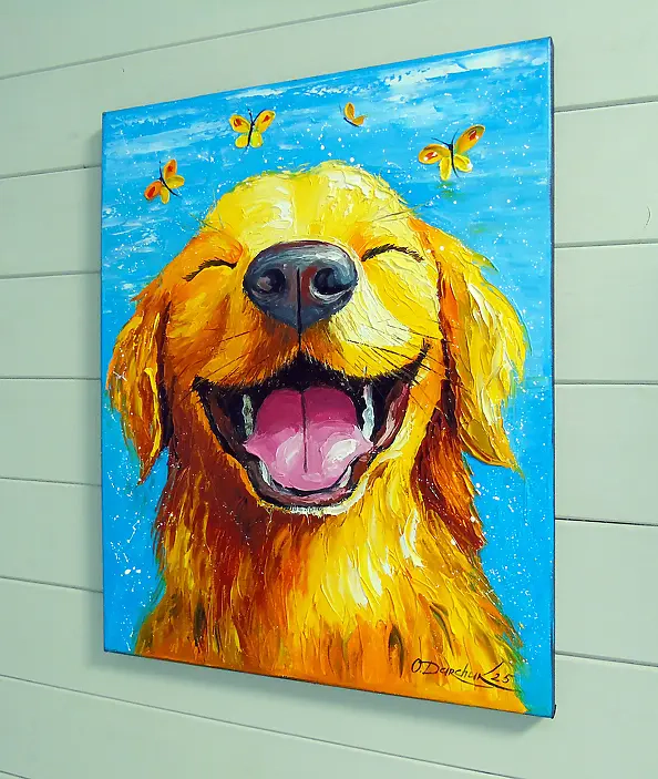 Olha Darchuk - Dog smile