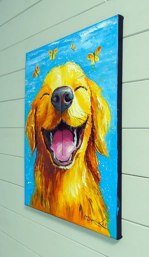 Olha Darchuk - Dog smile