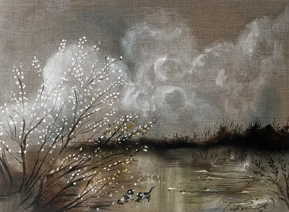 Antonina Mirczak, Dolce Elgia, Glaze, Oil painting - canvas, 70 x 50