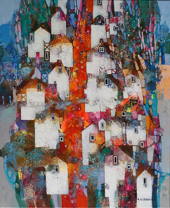 Alicja Słaboń Urbaniak - Street house Orange