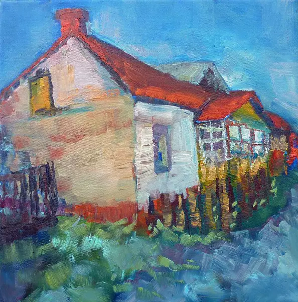 Anna Rudnicka-Litwinek - Dom w Janowcu.