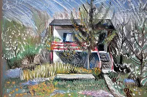 Agata Wróblewska Borucka - Domek pod winoroślą.