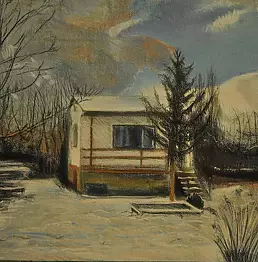 Agata Wróblewska Borucka - Winter cottage.